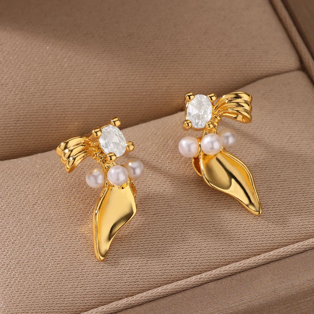 Heart & Star Studs