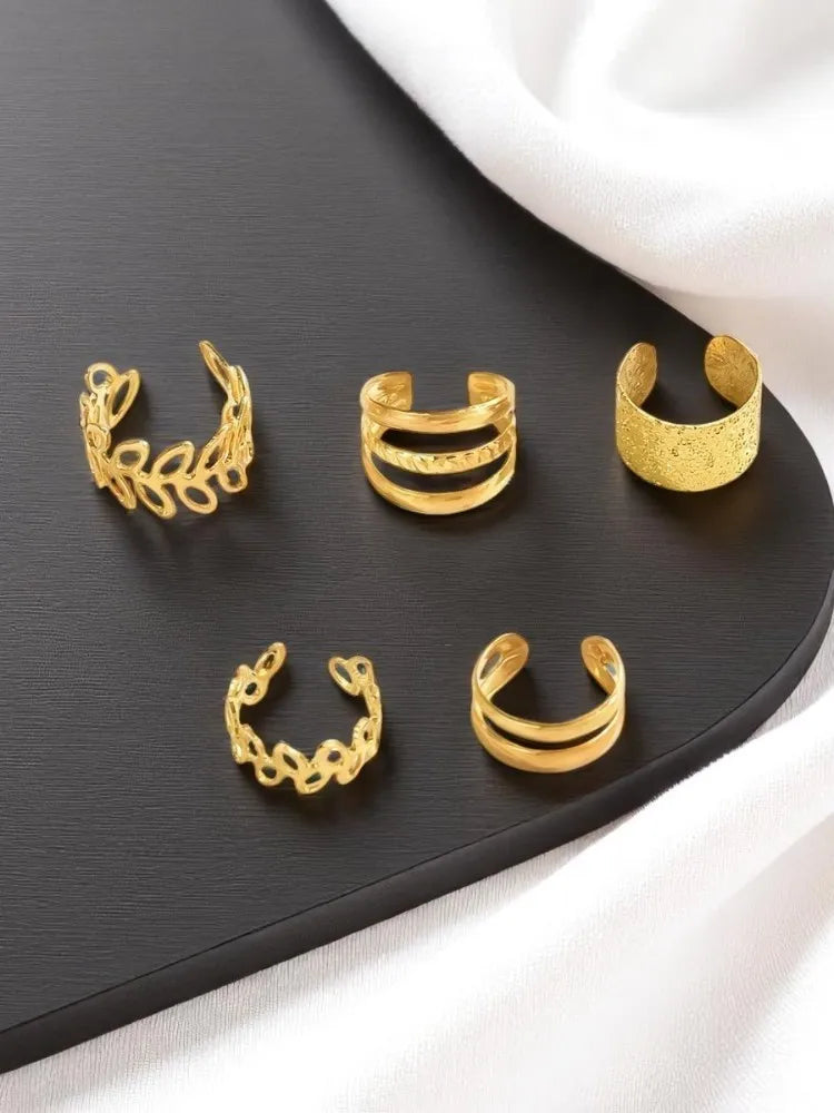 LeafLuxe Ear Cuff Set