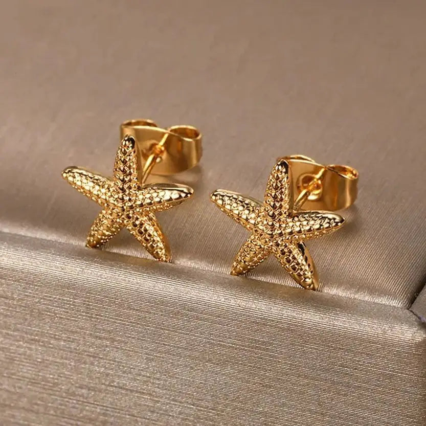 Heart & Star Studs