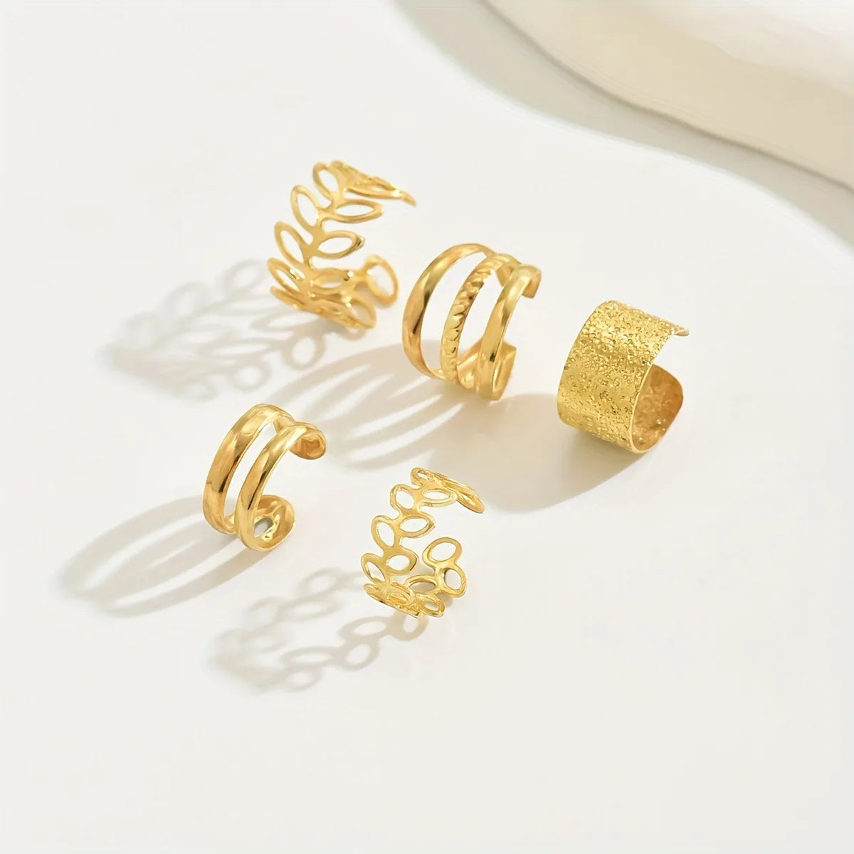 LeafLuxe Ear Cuff Set