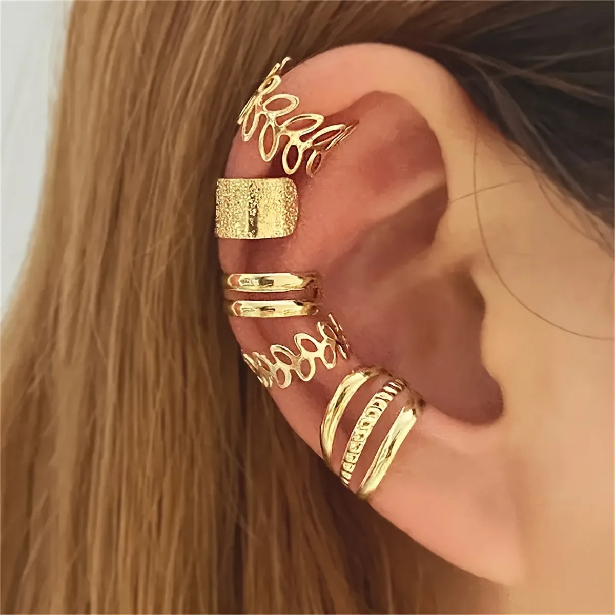 LeafLuxe Ear Cuff Set
