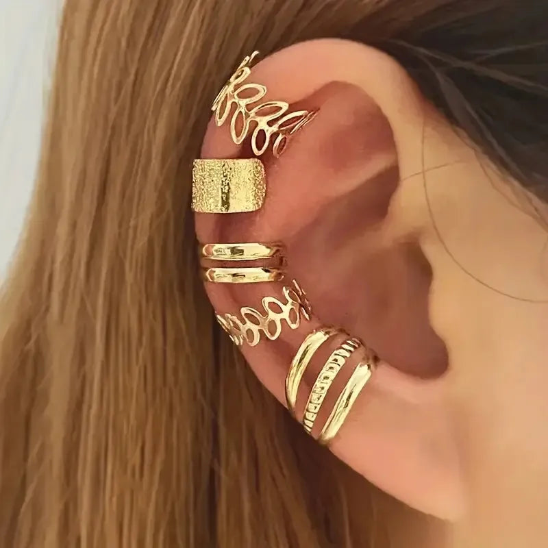LeafLuxe Ear Cuff Set