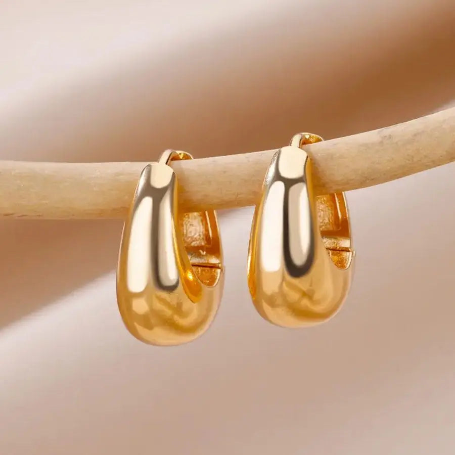 Zircon Snake Hoops